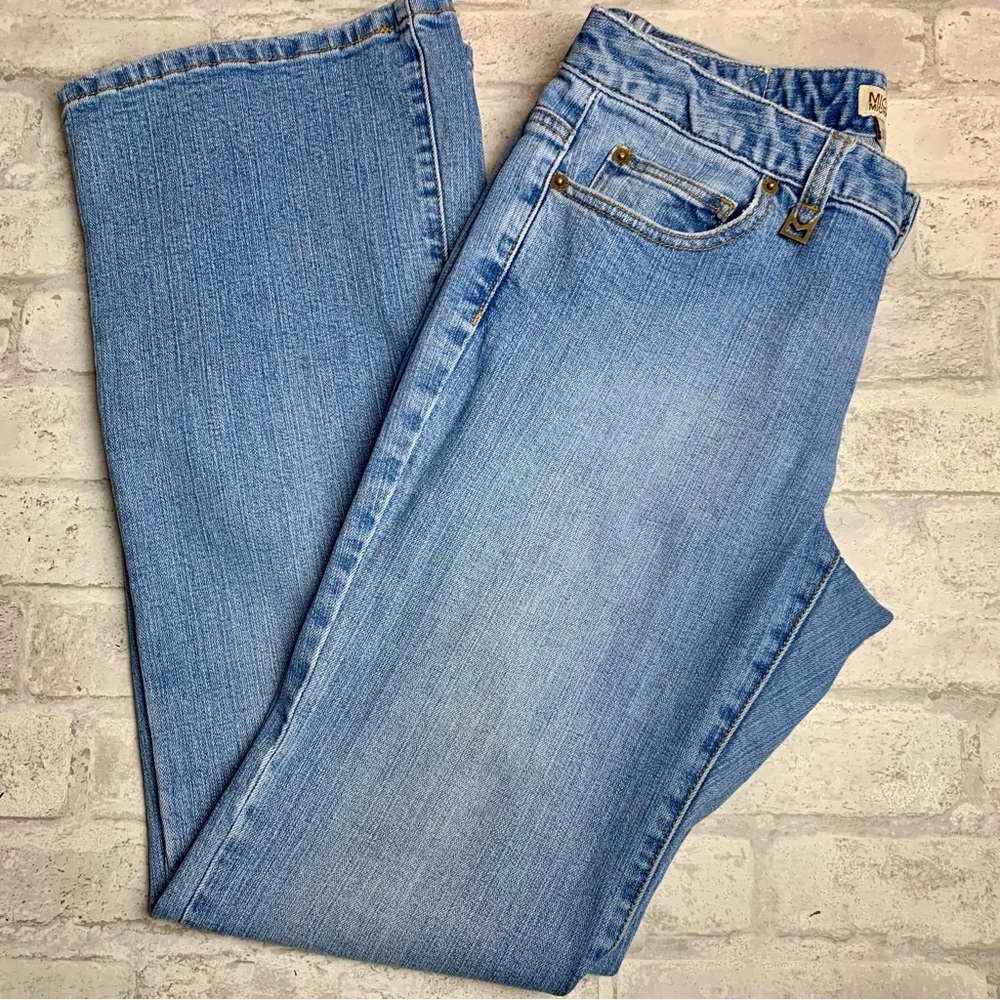 MICHAEL Michael Kors Light Blue Boot Cut Jeans